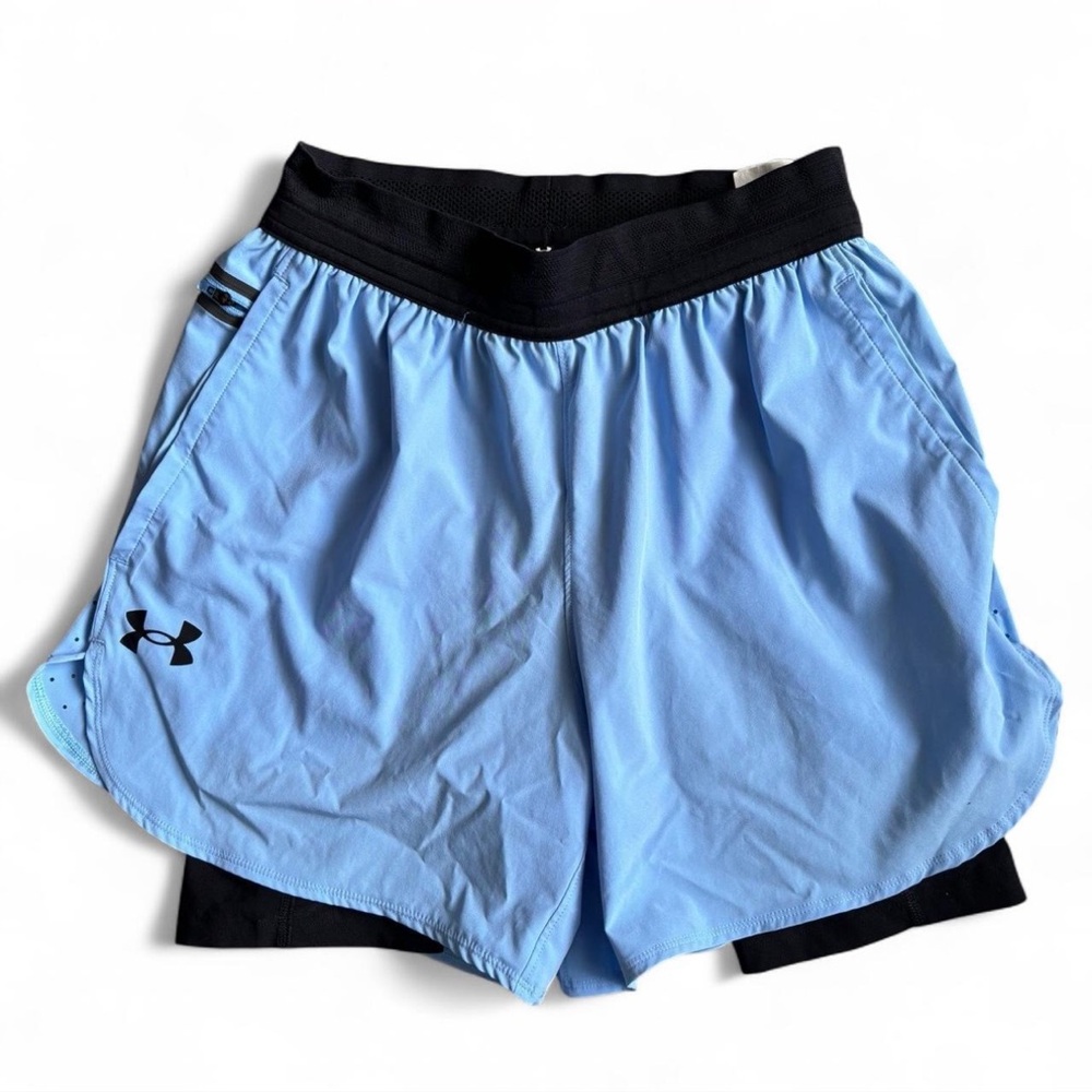Under Armour Light Blue Athletic Shorts
